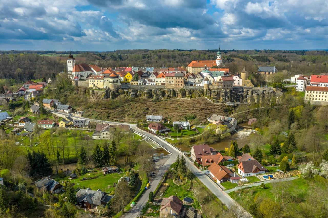 Penzion Na Hradčanech Nové Město nad Metují Exteriér fotografie